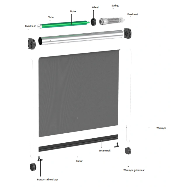 sr60 product exploded view